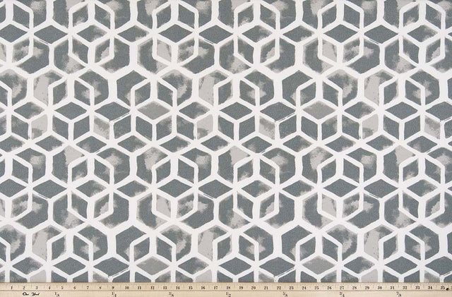 Premier Prints Celtic Sea Salt / Polyester Boardwalk Outdoor Collection Upholstery Fabric