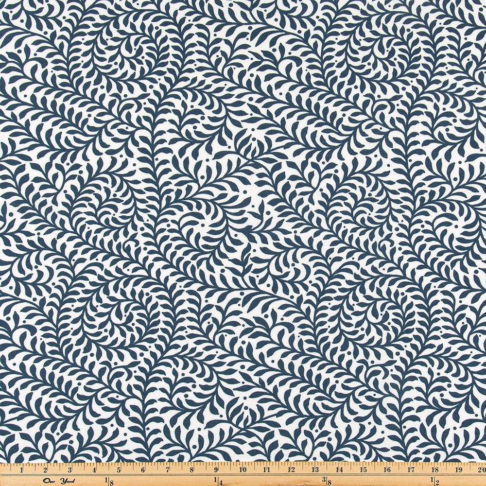 Premier Prints City Blue Wesley Upholstery Fabric