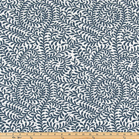 Premier Prints City Blue Wesley Upholstery Fabric