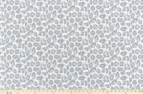 Premier Prints Dayo Mineral Blue Slub Canvas The Wild Things Collection Multipurpose Fabric