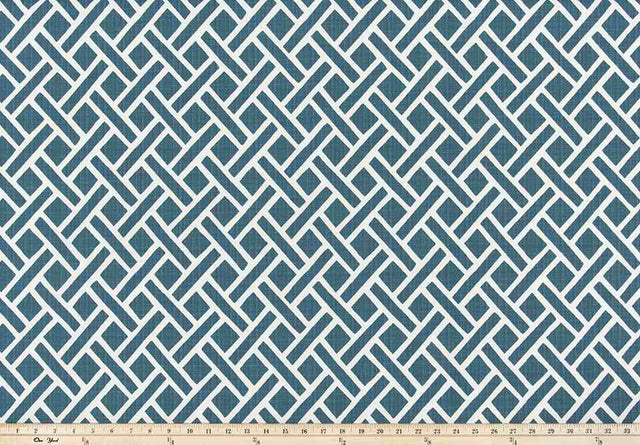 Premier Prints Eastwood Deep River Luxe Polyester Garden Retreat Outdoor Collection Upholstery Fabric