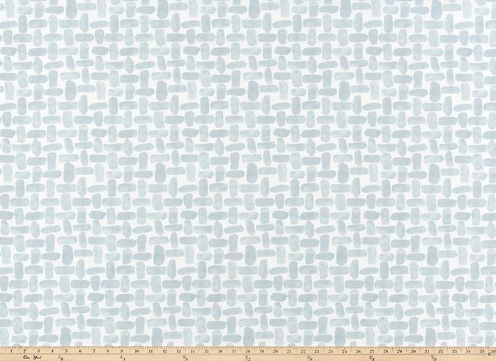 Premier Prints Farley Belmont Blue Upholstery Fabric