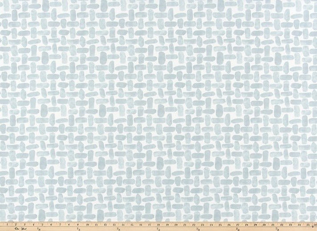 Premier Prints Farley Belmont Blue Upholstery Fabric