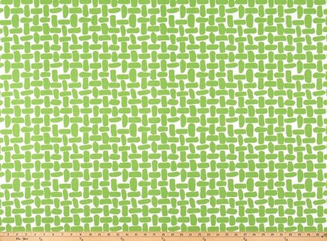 Premier Prints Farley Courtyard Green Upholstery Fabric
