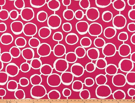 Premier Prints Freehand Jazz Pink Upholstery Fabric