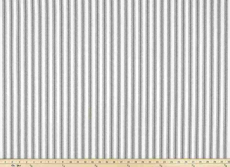 Premier Prints Hayes Black White Premier Basics Collection Multipurpose Fabric