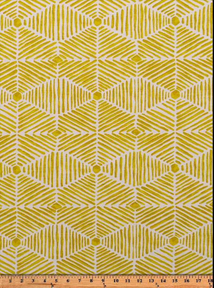 Premier Prints Heni Goldenrod / Natural Slub Multipurpose Fabric