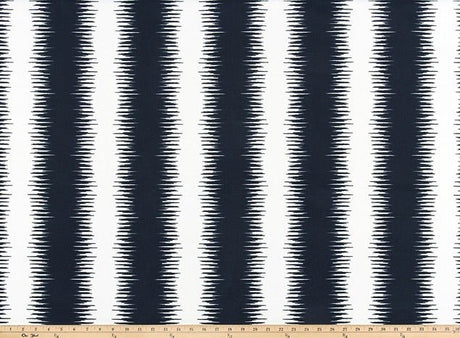 Premier Prints Jiri Passport Navy Upholstery Fabric