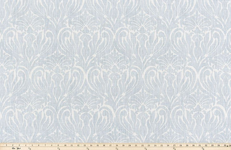 Premier Prints Joash Mineral Blue Slub Canvas The Wild Things Collection Multipurpose Fabric