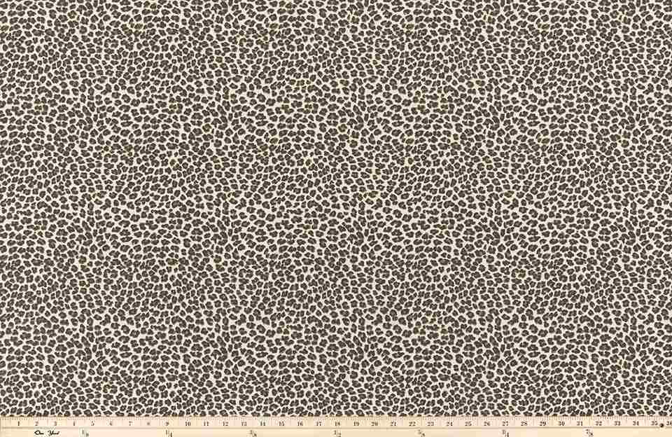 Premier Prints Leopard Topaz Cotton The Wild Things Collection Multipurpose Fabric