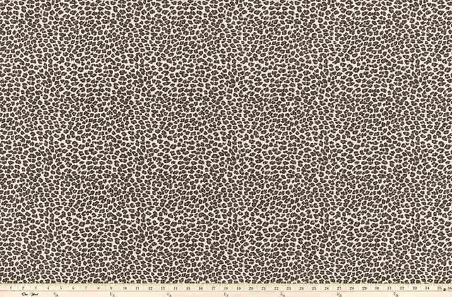 Premier Prints Leopard Topaz Slub Canvas The Wild Things Collection Multipurpose Fabric