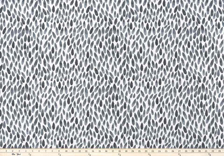 Premier Prints Lotus Black Flame Slub Canvas Zen Nature Collection Multipurpose Fabric