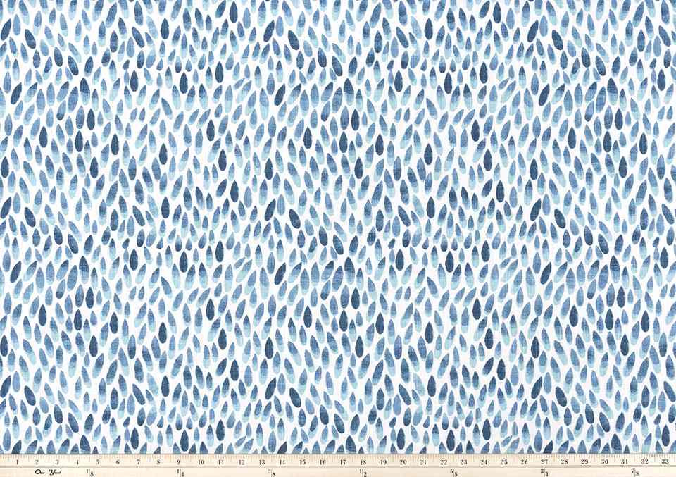 Premier Prints Lotus Italian Denim Slub Canvas Zen Nature Collection Multipurpose Fabric