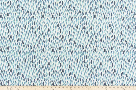 Premier Prints Lotus Italian Denim Upholstery Fabric