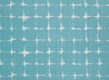 Premier Prints Neptune Aqua / Luxe Polyester Upholstery Fabric