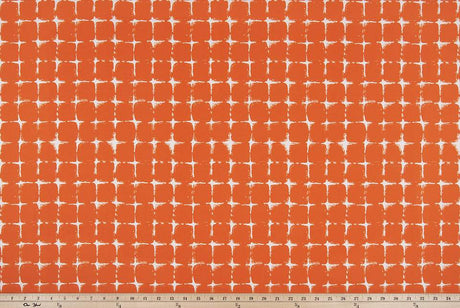 Premier Prints Neptune Marmalade / Polyester Boardwalk Outdoor Collection Upholstery Fabric