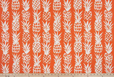 Premier Prints Pineapple Marmalade / Luxe Polyester Boardwalk Outdoor Collection Upholstery Fabric