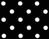 Premier Prints Polka Dot Black White Premier Basics Collection Multipurpose Fabric