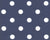 View fabric To Buy: Premier Prints Polka Dot Blue / White Premier Basics Collection Multipurpose Fabric