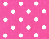 Premier Prints Polka Dot Candypink White Premier Basics Collection Multipurpose Fabric