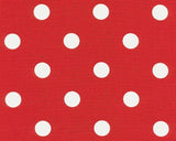 Premier Prints Polka Dot Lipstick White Premier Basics Collection Multipurpose Fabric