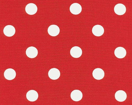 Premier Prints Polka Dot Lipstick White Premier Basics Collection Multipurpose Fabric
