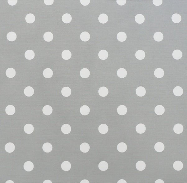 Premier Prints Polka Dot Storm White Twill Premier Basics Collection Multipurpose Fabric