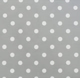 Premier Prints Polka Dot Storm White Twill Premier Basics Collection Multipurpose Fabric
