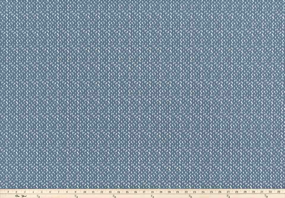 Premier Prints Riverbed Slate Blue Polyester Garden Retreat Outdoor Collection Upholstery Fabric