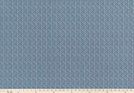 Premier Prints Riverbed Slate Blue Polyester Garden Retreat Outdoor Collection Upholstery Fabric