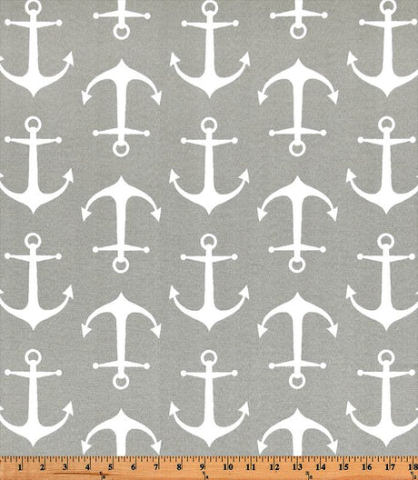 Premier Prints Sailor Gray Upholstery Fabric