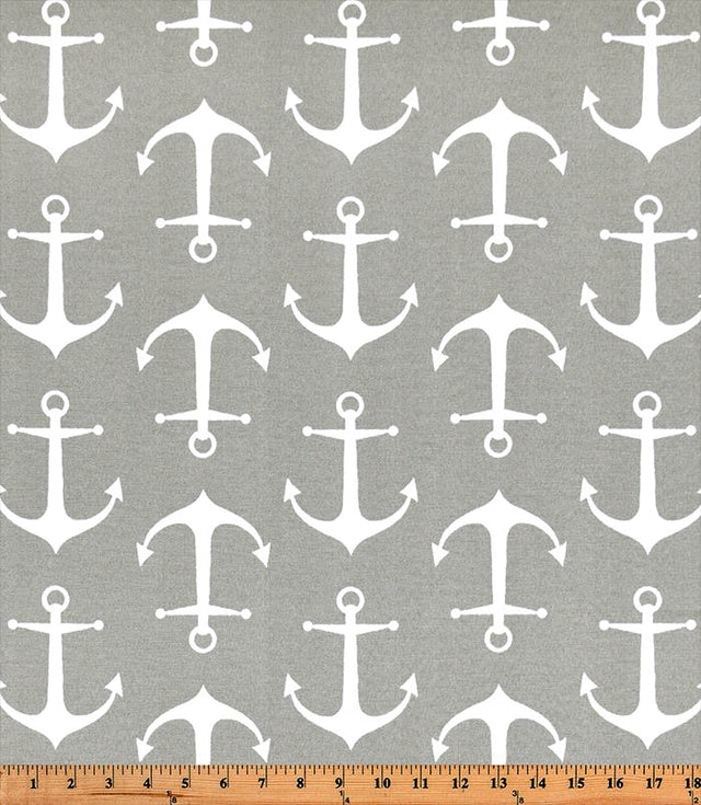 Premier Prints Sailor Gray Upholstery Fabric