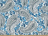 Premier Prints Shannon Oxford / Cobalt Upholstery Fabric