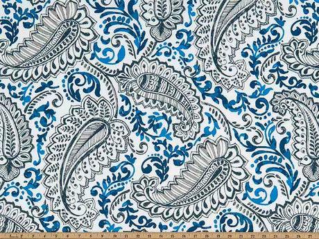 Premier Prints Shannon Oxford / Cobalt Upholstery Fabric