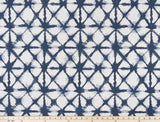 Premier Prints Shibori Net Italian Denim / Flax Shibori Theory Collection Multipurpose Fabric