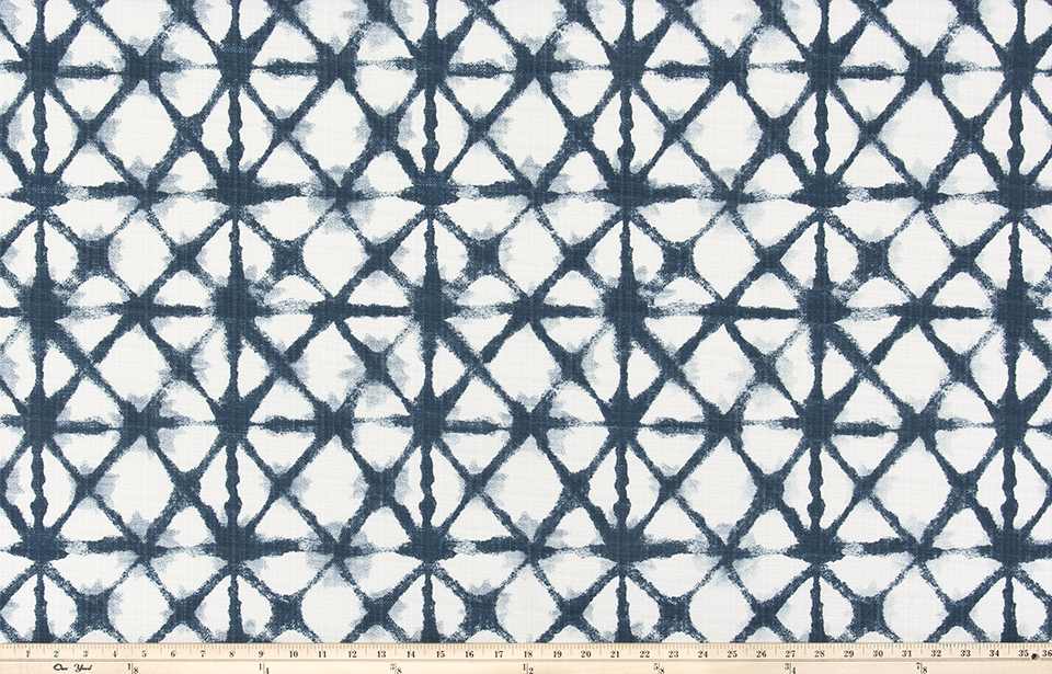 Premier Prints Shibori Net Oxford Luxe Polyester Garden Retreat Outdoor Collection Upholstery Fabric