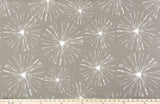 Premier Prints Sparks Oyster / Luxe Polyester Upholstery Fabric
