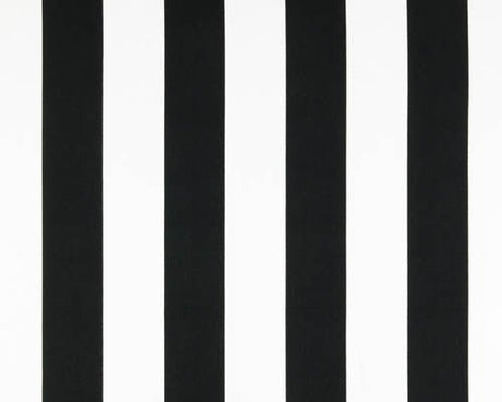 Premier Prints Stripes Black White Premier Basics Collection Multipurpose Fabric