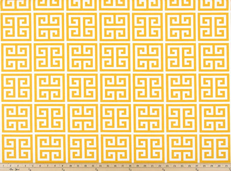 Premier Prints Towers Citrus Yellow Upholstery Fabric