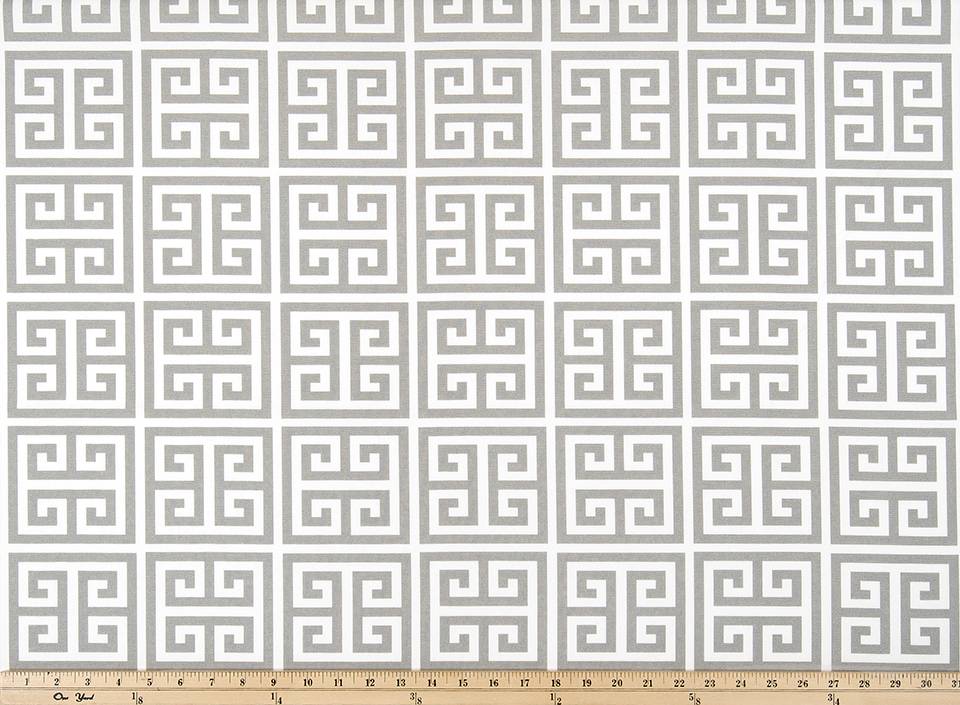 Premier Prints Towers Gray Upholstery Fabric