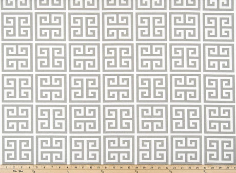 Premier Prints Towers Gray Upholstery Fabric