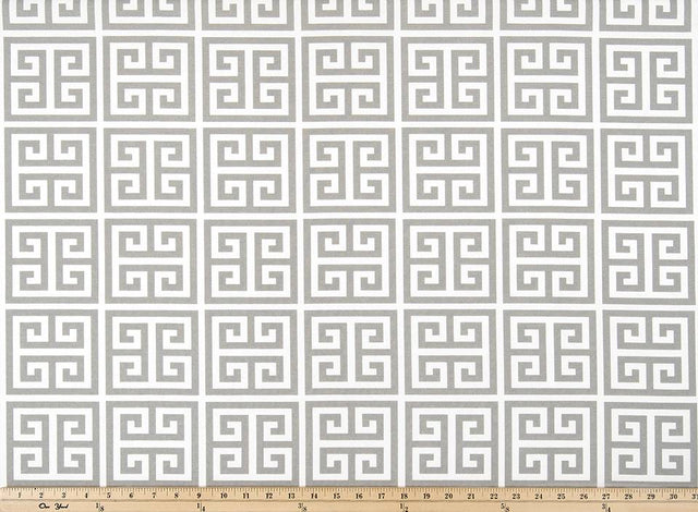 Premier Prints Towers Gray Upholstery Fabric