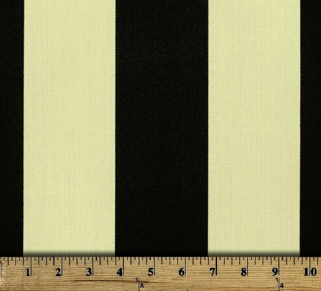 Premier Prints Vertical Ebony Upholstery Fabric