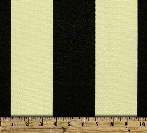 Premier Prints Vertical Ebony Upholstery Fabric