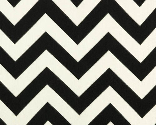Premier Prints Zigzag Ebony Upholstery Fabric