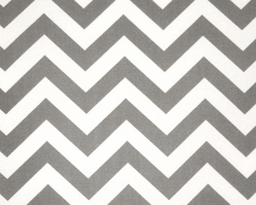Premier Prints Zigzag Gray Upholstery Fabric