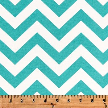 Premier Prints Zigzag Ocean Upholstery Fabric
