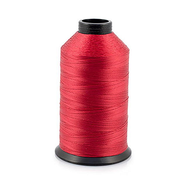 PremoBond Bonded Polyester Thread BPT Size 138 (Tex 135) Red 8-oz