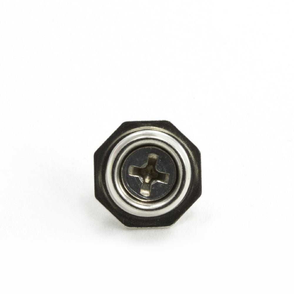 Pull-the-DOT Stud 92-X8-183074-1A Nickel-Plated Brass / Stainless Steel Screw 3/8 inch 100 pack