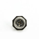 Pull-the-DOT Stud 92-X8-183074-1A Nickel-Plated Brass / Stainless Steel Screw 3/8 inch 100 pack